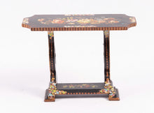 Load image into Gallery viewer, Dollhouse Miniature ~ Natasha Hand Painted Side table, Beautifully Painted
