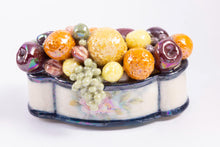 Load image into Gallery viewer, Dollhouse Miniature ~ Vince Stapleton Porcelain Fruit Arrangement - Lee Lefkowitz Estate
