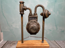 Load image into Gallery viewer, Dollhouse Miniature ~ Vintage Artisan Ron Bufton Utility Meter Signed
