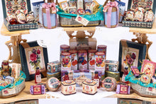 Load image into Gallery viewer, Dollhouse Miniature ~ Decorated Large Fancy Shop Display Boxed Cookies &amp; Cakes with Coffee, Teas and More
