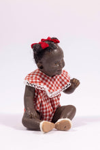 Load image into Gallery viewer, Dollhouse Miniature ~ Susan Scogin African American Baby Girl Doll
