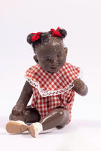 Load image into Gallery viewer, Dollhouse Miniature ~ Susan Scogin African American Baby Girl Doll
