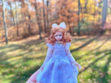 Load image into Gallery viewer, Pat Melvin Porcelain Little Girl Doll in Light Pink Dress
