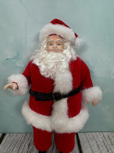 Load image into Gallery viewer, Dollhouse Miniature  ~ Artisan Handmade Hand Painted Porcelain Santa Doll
