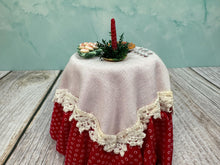 Load image into Gallery viewer, Dollhouse Miniature  ~ Artisan Handmade Decorated Christmas Table
