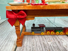 Load image into Gallery viewer, Dollhouse Miniature  ~ Artisan Handmade OOAK Decorated Santa&#39;s  Christmas Cookie Buffet Table
