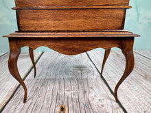 Load image into Gallery viewer, Vintage Artisan EL 1986 Signed Handmade OOAK Desk With Hand Painted Flowers
