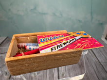 Load image into Gallery viewer, Vintage Artisan Ron Bufton Handmade Wooden Fireworks Box Signed
