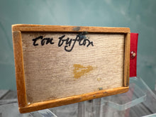 Load image into Gallery viewer, Vintage Artisan Ron Bufton Handmade Wooden Fireworks Box Signed
