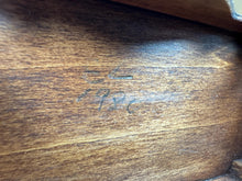 Load image into Gallery viewer, Vintage Artisan EL 1986 Signed Handmade OOAK Desk With Hand Painted Flowers
