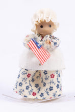 Load image into Gallery viewer, Dollhouse Miniature ~ Julie Stevens 1/4&quot; or 1:48 Betsy Ross Doll -  The Estate of Ursula Sauerberg
