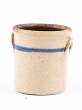 Load image into Gallery viewer, Jane Graber Christmas Crock with Deer, &#39;84 Stoneware IGMA
