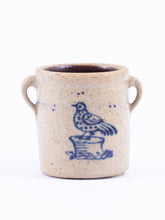 Load image into Gallery viewer, Jane Graber Crock with Handles and Bird Decor - Stoneware IGMA
