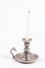 Load image into Gallery viewer, Pewter Candlestick by Jim Ison (Dutch Colonial Parlor)
