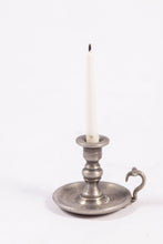 Load image into Gallery viewer, Pewter Candlestick by Jim Ison (Dutch Colonial Parlor)
