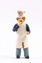 Load image into Gallery viewer, Hand Sculpted Elf with Chef Hat &amp; Chocolate Sauce on Apron
