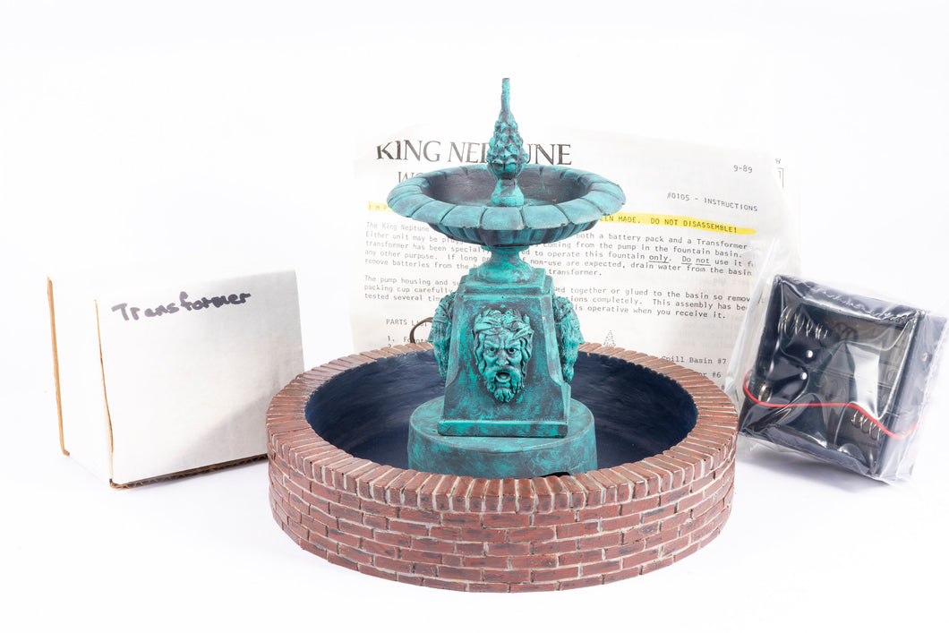 King Neptune Lawbre Fountain