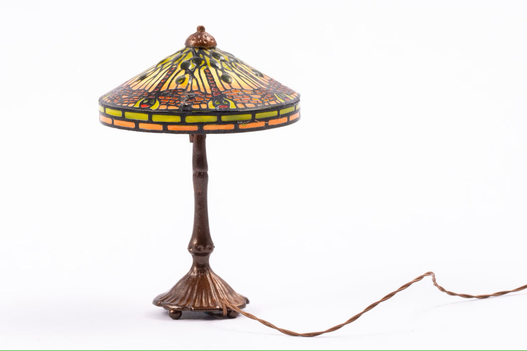 Beautiful Lew Kummerow Tiffany Lamp - From Estate of Lee Lefkowitz
