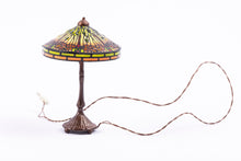 Load image into Gallery viewer, Beautiful Lew Kummerow Tiffany Lamp - From Estate of Lee Lefkowitz
