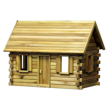Load image into Gallery viewer, Lakeside Retreat Log Cabin Dollhouse Kit (Real Good Toys) - 1:12 Scale

