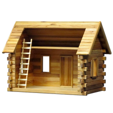 Load image into Gallery viewer, Lakeside Retreat Log Cabin Dollhouse Kit (Real Good Toys) - 1:12 Scale
