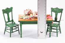 Load image into Gallery viewer, Christmas Gingerbread Decorated Table &amp; Chairs by Laura Crain
