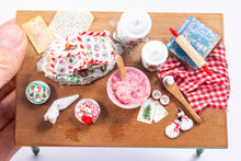 Load image into Gallery viewer, Christmas Gingerbread Decorated Table &amp; Chairs by Laura Crain
