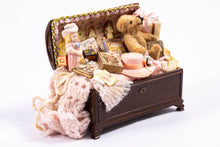 Load image into Gallery viewer, Decorated Child&#39;s Trunk - Artisan Made
