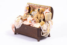 Load image into Gallery viewer, Decorated Child&#39;s Trunk - Artisan Made
