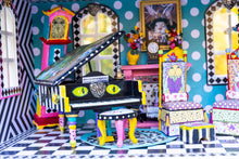 Load image into Gallery viewer, Alice in Wonderland Decorated Dollhouse
