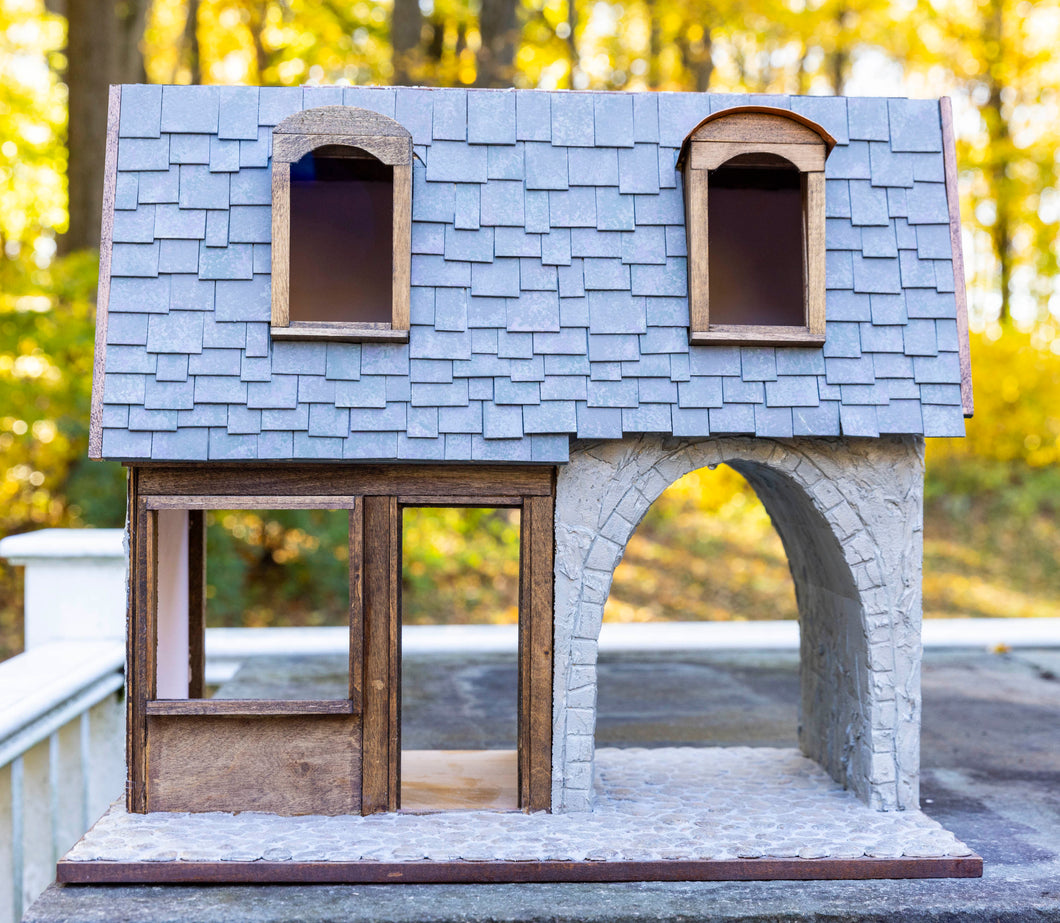 Tudor Shop with Archway