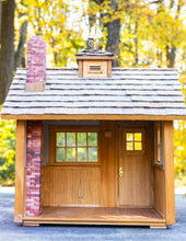 Load image into Gallery viewer, Ship Captain&#39;s Cottage with Cedar Shakes &amp; Brick Chimney
