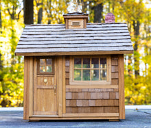 Load image into Gallery viewer, Ship Captain&#39;s Cottage with Cedar Shakes &amp; Brick Chimney
