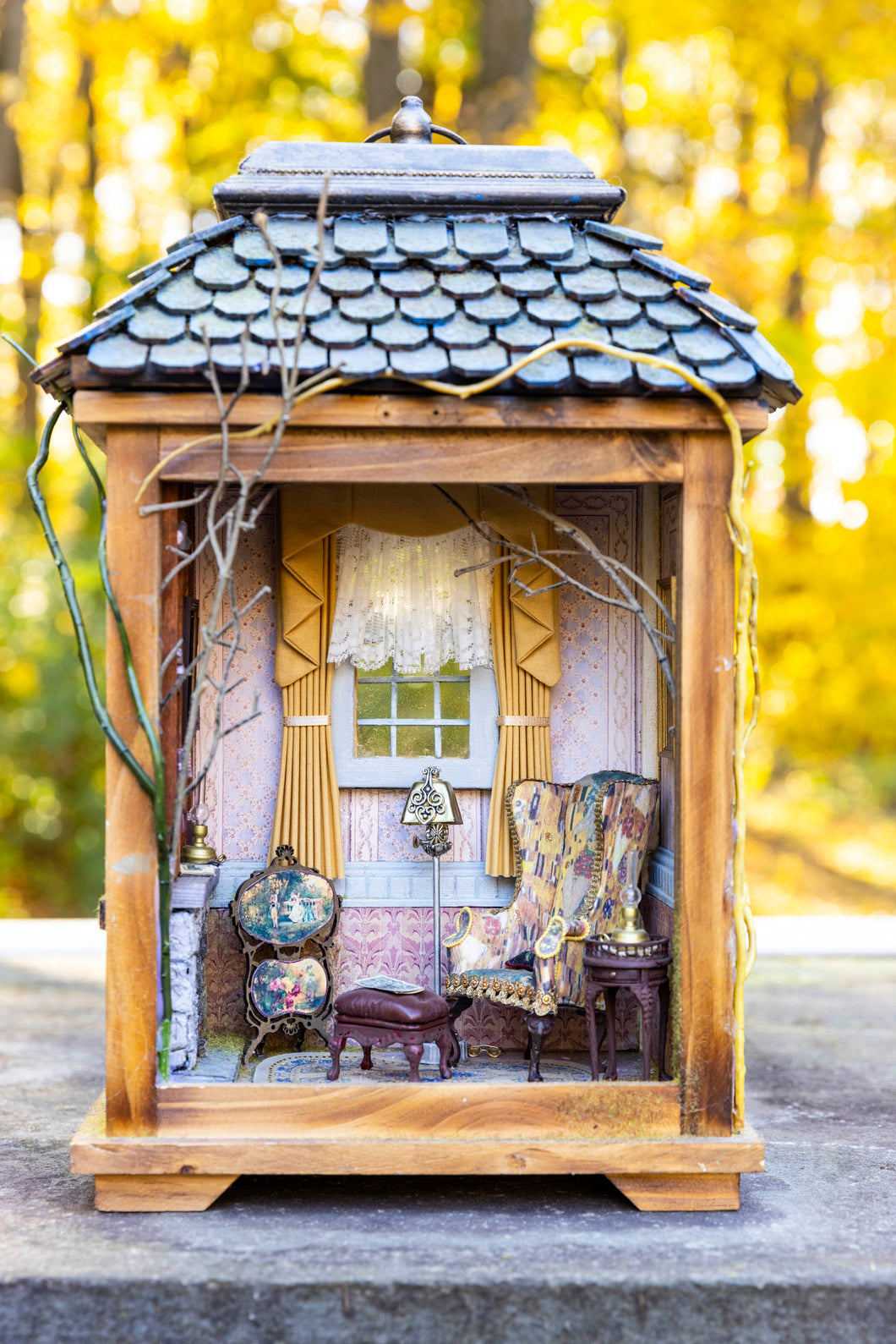 Reading Room in Clock Box