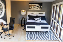 Load image into Gallery viewer, Modern Dollhouse Decorated with Furniture - Black &amp; White
