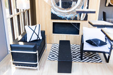 Load image into Gallery viewer, Modern Dollhouse Decorated with Furniture - Black &amp; White
