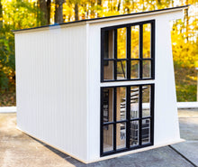 Load image into Gallery viewer, Modern Dollhouse Decorated with Furniture - Black &amp; White
