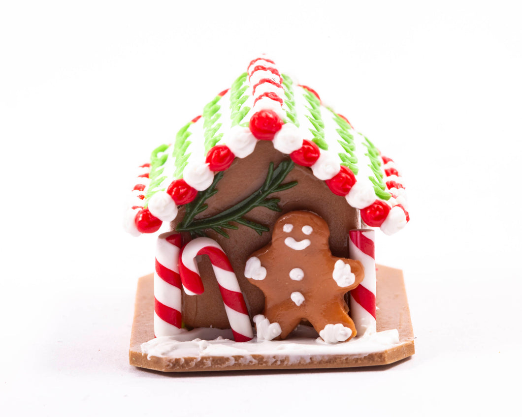 Gingerbread House - Green Roof Top Icing