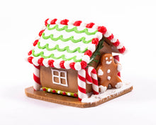 Load image into Gallery viewer, Gingerbread House - Green Roof Top Icing
