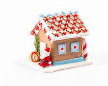 Load image into Gallery viewer, Gingerbread House - With Santa
