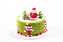 Load image into Gallery viewer, Christmas Cake with Santa on Top
