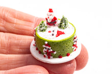 Load image into Gallery viewer, Christmas Cake with Santa on Top
