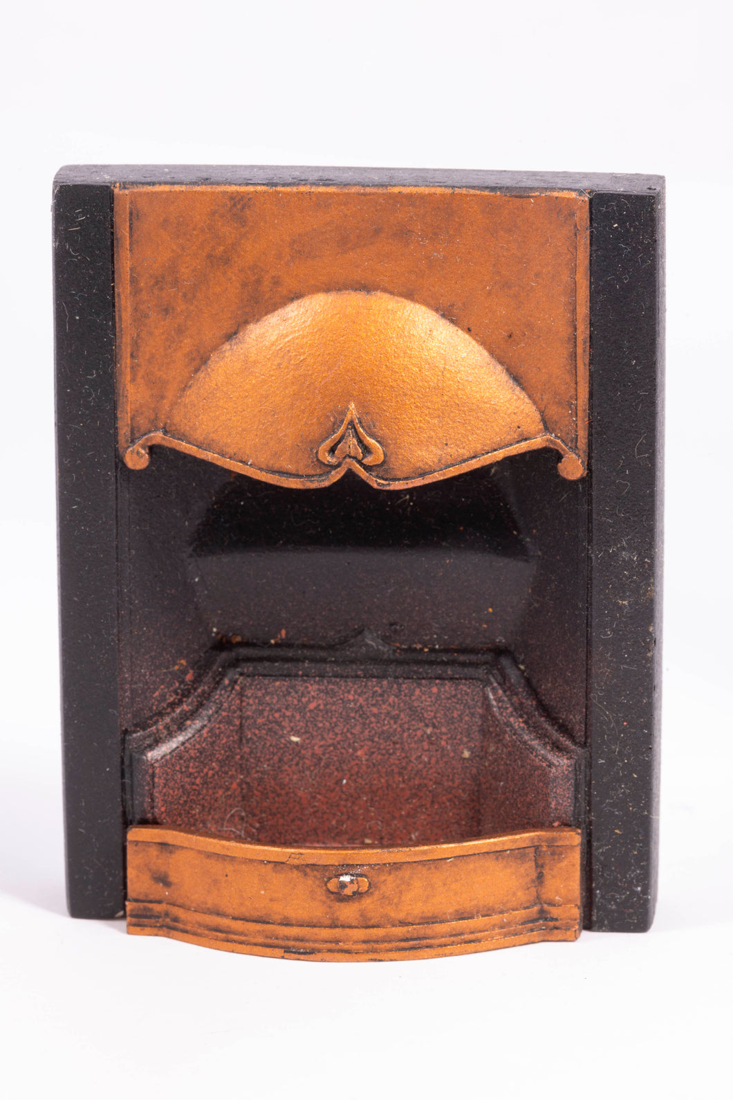 Black & Copper Fire Insert