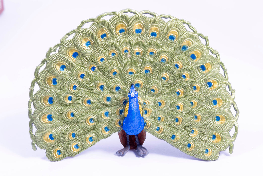 Metal Peacock Firescreen