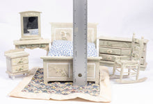 Load image into Gallery viewer, Painted 6 Piece Bedroom Set with Rug
