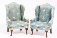Load image into Gallery viewer, Pair of Wing Back Chairs by Sue Hoeltge
