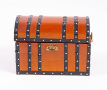 Load image into Gallery viewer, Domed Wooden Trunk with Paper Lining by Reutter Porcelain
