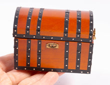 Load image into Gallery viewer, Domed Wooden Trunk with Paper Lining by Reutter Porcelain
