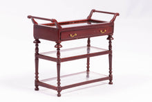 Load image into Gallery viewer, Mahogany Tea Cart - Bespaq
