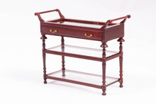 Load image into Gallery viewer, Mahogany Tea Cart - Bespaq
